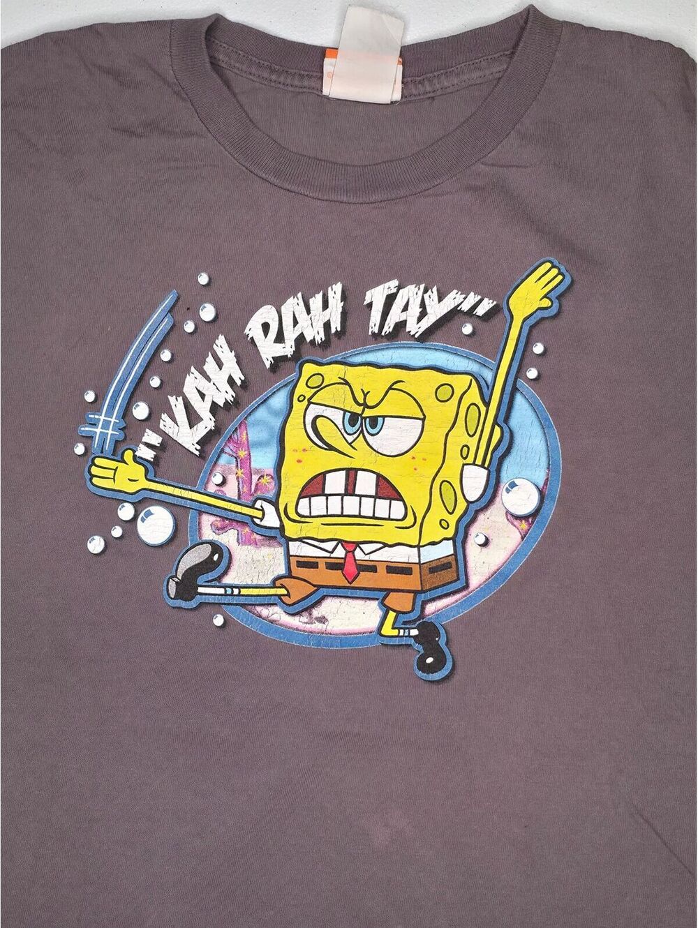 2006 Nickelodeon SpongeBob SquarePants "Kah Rah Tay" Tee